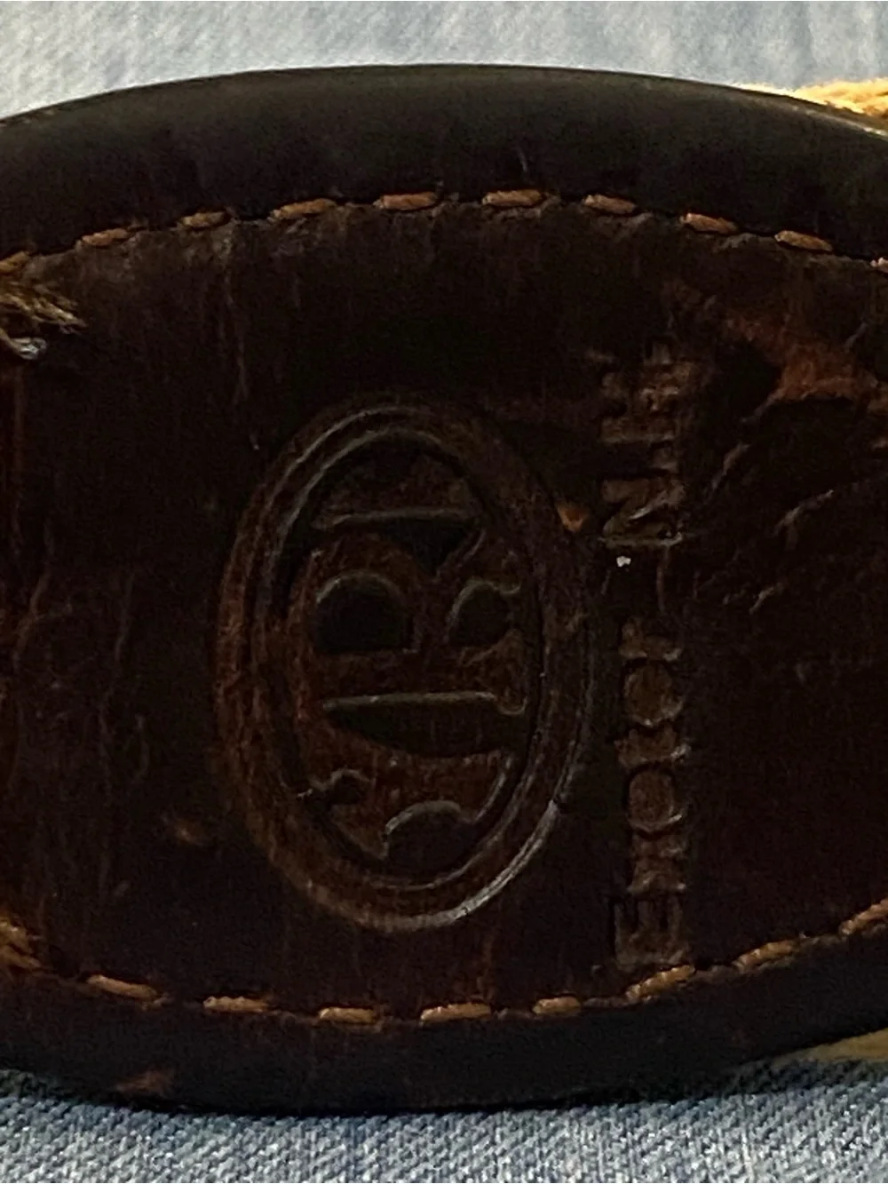 Vintage YRI Myopia Hunt Club Belt Size 40